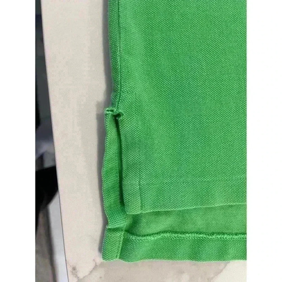 Men’s Polo Ralph Lauren Classic Polo Shirt Bright Green Size Large - Picture 4 of 6
